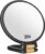 30x Magnifying Mirror, Travel Hand Mirrors with Handle – Double Side Handheld Mirror with 1X 30X Magnification & Adjustable Handle/Stand, Hand Held Foldable Travel Mirror for Makeup(Black)