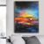 Abstract Painting Colorful Painting Sunset Painting Canvas Blue Painting Orange Painting | COLORFUL SUNSET