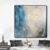 Beige Painting Blue Abstract Painting Texture Canvas | INNOCENT SOUL