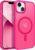 BENTOBEN Magnetic for iPhone 13 Case & iPhone 14 Case [Compatible with Magsafe] Translucent Matte Phone Case iPhone 13/14 Slim Shockproof Women Men Protective Cover for iPhone 13/14 6.1″, Hot Pink