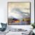 Canvas Art Large Gray Painting Blue Painting | OTHER SHORE