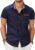 Men’s Casual Short Sleeve Button Down Dress Shirt