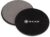 Gaiam Core Sliding Discs – Dual Sided Workout Sliders for Carpet & Hardwood Floor – Home Ab Pads Exercise Equipment Fitness Sliders for Women and Men, Grey/Black