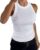 GEMBERA Womens Sleeveless Racerback High Neck Casual Basic Cotton Ribbed Fitted Tank Top