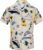 Mens Hawaiian Shirt Summer Vacation Shirt Beach Tropical Short Sleeve Button Down Aloha Shirt