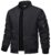 Men’s Lightweight Bomber Jacket Spring Fall Thin Casual Coat Full-Zip Work Coats