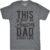 Mens This is What an Amazing Dad Looks Like T Shirt Funny Fathers Day Cool Tee