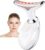 Neck Face Massager, Multifunctional Facial Massage Device, Face Sculpting Tool (White)