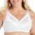 PLAYTEX Women’s 18 Hour Comfort-Strap Wireless Bra, Full-Coverage Bra with 4-Way TruSupport, Single & 2-Pack