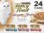 Purina Fancy Feast Gravy Lovers Poultry and Beef Gourmet Wet Cat Food Variety Pack – (Pack of 24) 3 oz. Cans