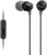 Sony MDREX15AP In-Ear Earbud Headphones with Mic, Black (MDREX15AP/B)