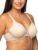 Vanity Fair Women’s Full Figure Beauty Back Smoothing Bra, 4-Way Stretch Fabric, Lightly Lined Cups up to H