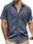 Mens Casual Waffle Shirt