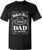 World´s Best No. 1 Dad Daddy Father Day giftsT-Shirt Black